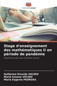 bokomslag Stage d'enseignement des mathmatiques II en priode de pandmie