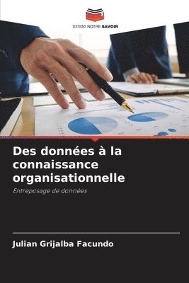 bokomslag Des donnes  la connaissance organisationnelle