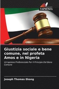 bokomslag Giustizia sociale e bene comune, nel profeta Amos e in Nigeria