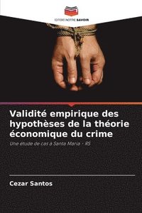 bokomslag Validit empirique des hypothses de la thorie conomique du crime