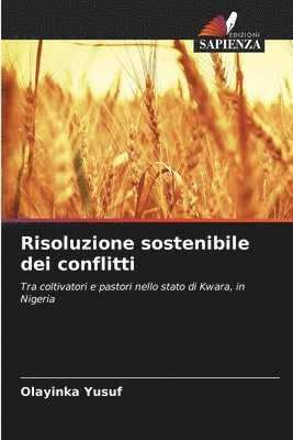 Risoluzione sostenibile dei conflitti 1