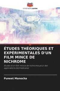 bokomslag Etudes Theoriques Et Experimentales d'Un Film Mince de Nichrome