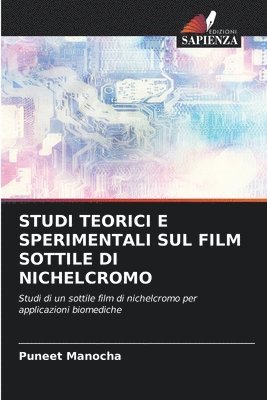 Studi Teorici E Sperimentali Sul Film Sottile Di Nichelcromo 1