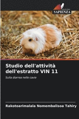 bokomslag Studio dell'attivit dell'estratto VIN 11