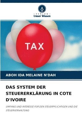 bokomslag Das System Der Steuererklarung in Cote d'Ivoire