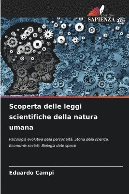 bokomslag Scoperta delle leggi scientifiche della natura umana