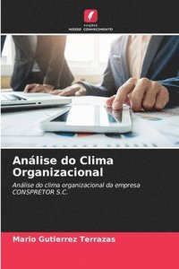 bokomslag Anlise do Clima Organizacional