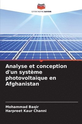 Analyse et conception d'un systme photovoltaque en Afghanistan 1