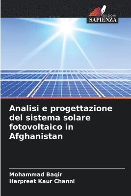 Analisi e progettazione del sistema solare fotovoltaico in Afghanistan 1
