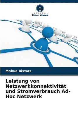 Leistung von Netzwerkkonnektivitt und Stromverbrauch Ad-Hoc Netzwerk 1