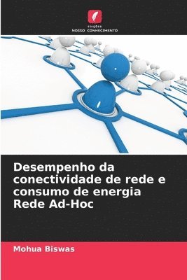 Desempenho da conectividade de rede e consumo de energia Rede Ad-Hoc 1