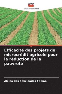 bokomslag Efficacit des projets de microcrdit agricole pour la rduction de la pauvret