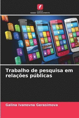 bokomslag Trabalho de pesquisa em relaes pblicas