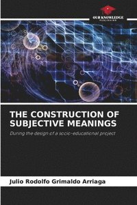 bokomslag The Construction of Subjective Meanings