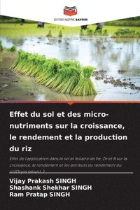 bokomslag Effet du sol et des micro-nutriments sur la croissance, le rendement et la production du riz