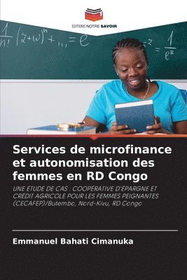 Services de microfinance et autonomisation des femmes en RD Congo 1