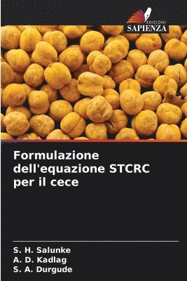 bokomslag Formulazione dell'equazione STCRC per il cece