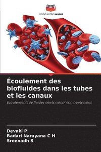 bokomslag coulement des biofluides dans les tubes et les canaux