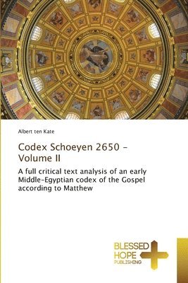 Codex Schoeyen 2650 - Volume II 1
