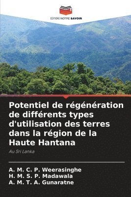 bokomslag Potentiel de régénération de différents types d'utilisation des terres dans la région de la Haute Hantana