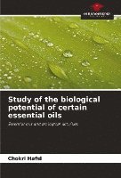 bokomslag Study of the biological potential of certain essential oils