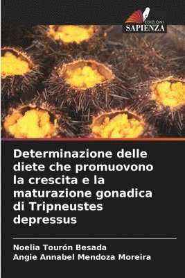 Determinazione delle diete che promuovono la crescita e la maturazione gonadica di Tripneustes depressus 1