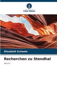 bokomslag Recherchen zu Stendhal