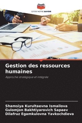 Gestion des ressources humaines 1