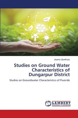 bokomslag Studies on Ground Water Characteristics of Dungarpur District