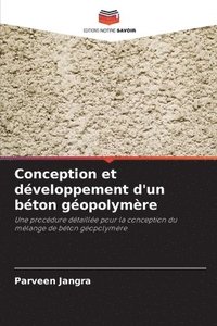 bokomslag Conception et dveloppement d'un bton gopolymre