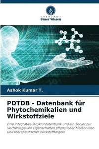 bokomslag PDTDB - Datenbank fr Phytochemikalien und Wirkstoffziele