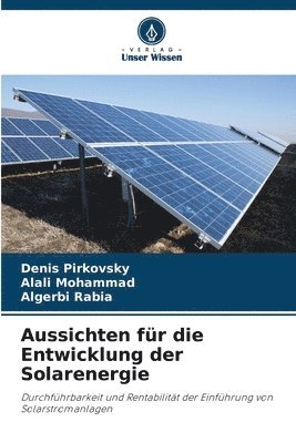 bokomslag Aussichten fr die Entwicklung der Solarenergie