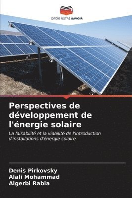 Perspectives de dveloppement de l'nergie solaire 1