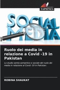 bokomslag Ruolo dei media in relazione a Covid -19 in Pakistan