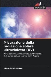 bokomslag Misurazione della radiazione solare ultravioletta (UV)
