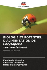 bokomslag BIOLOGIE ET POTENTIEL D'ALIMENTATION DE Chrysoperla zastrowisillemi