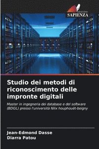 bokomslag Studio dei metodi di riconoscimento delle impronte digitali