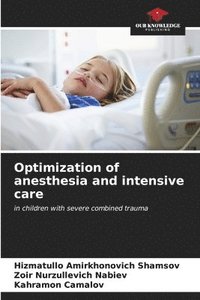 bokomslag Optimization of anesthesia and intensive care