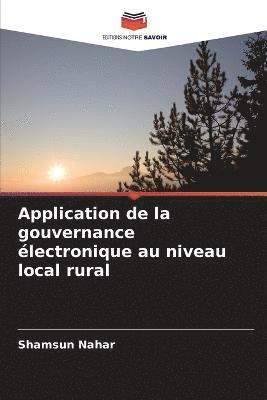 Application de la gouvernance lectronique au niveau local rural 1