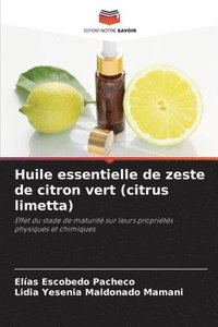 bokomslag Huile essentielle de zeste de citron vert (citrus limetta)