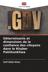 bokomslag Dterminants et dimensions de la confiance des citoyens dans le Khyber Pakhtunkhwa