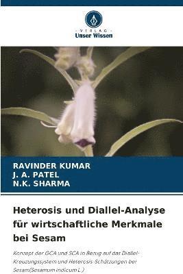 bokomslag Heterosis und Diallel-Analyse für wirtschaftliche Merkmale bei Sesam