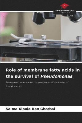 Role of membrane fatty acids in the survival of Pseudomonas 1