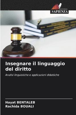 bokomslag Insegnare il linguaggio del diritto