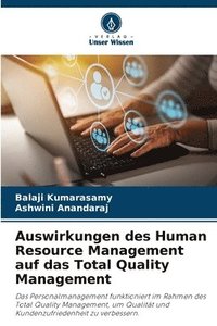 bokomslag Auswirkungen des Human Resource Management auf das Total Quality Management