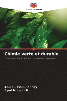 Chimie verte et durable 1