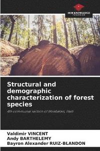 bokomslag Structural and demographic characterization of forest species