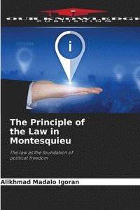 bokomslag The Principle of the Law in Montesquieu