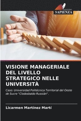 bokomslag Visione Manageriale del Livello Strategico Nelle Università