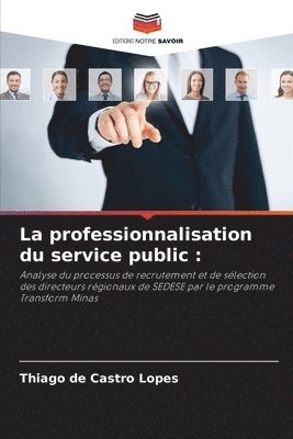 La professionnalisation du service public 1